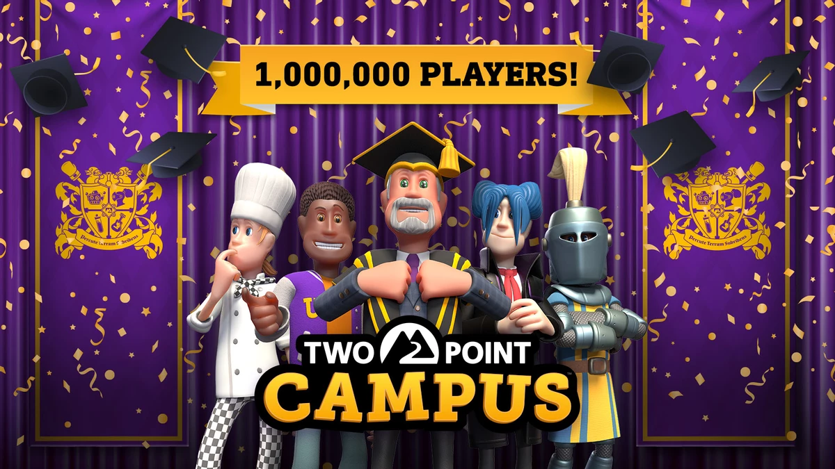 Two Point Campus приобрело уже более миллиона игроков