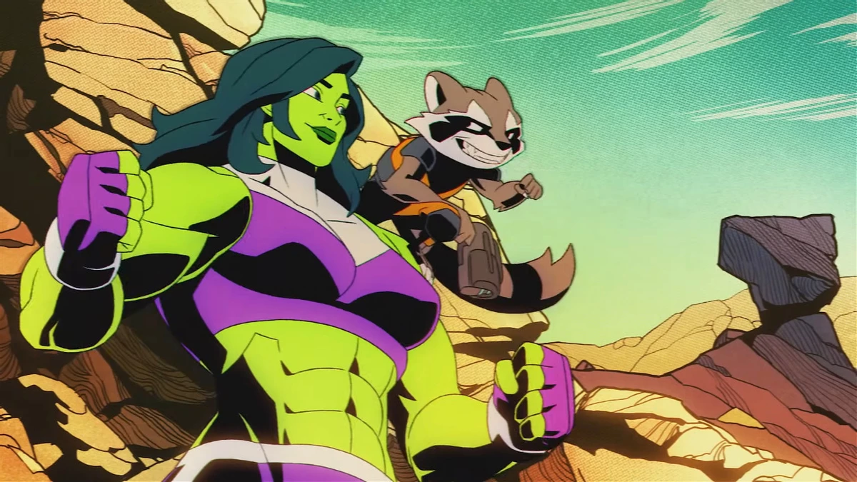 Трейлер Женщины-Халк и Енота Ракеты из beat ‘em up Marvel Cosmic Invasion Трейлер Женщины-Халк и Енота Ракеты из beat ‘em up Marvel Cosmic Invasion