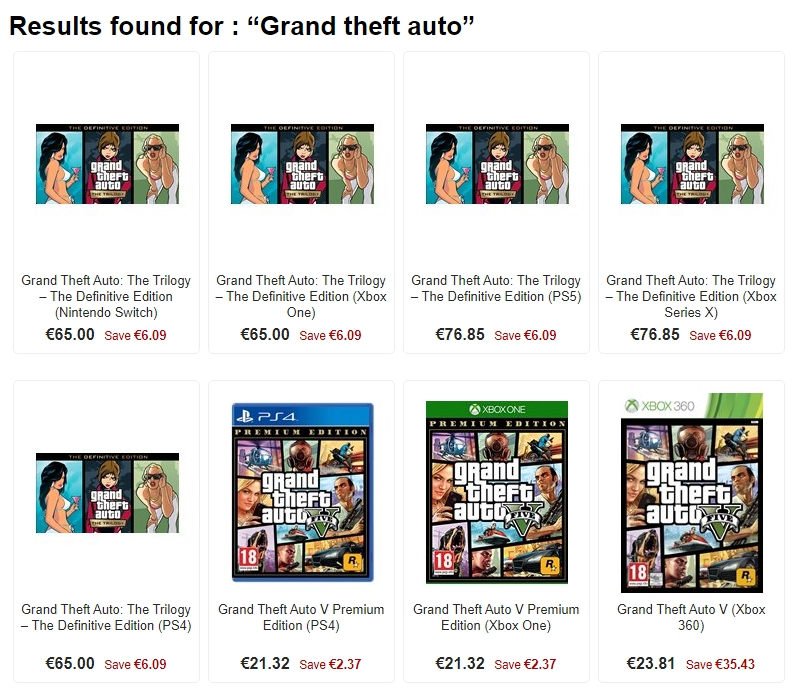 [Утечка] В сети появилась стоимость ремастера Grand Theft Auto