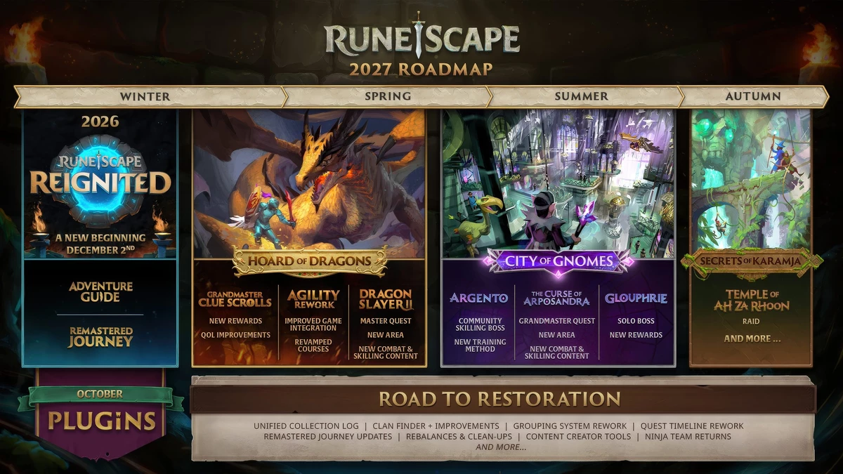 Jagex анонсировала новую MMORPG серии RuneScape на движке Unreal Engine и анимационный сериал