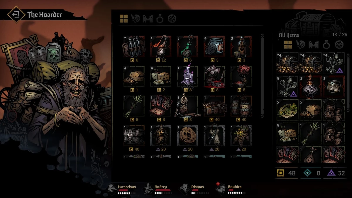 Ранний взгляд на ранний доступ Darkest Dungeon 2