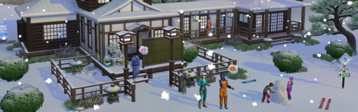 The Sims 4 - Трейлер игрового процесса “Снежных просторов” The Sims 4 - Трейлер игрового процесса “Снежных просторов”