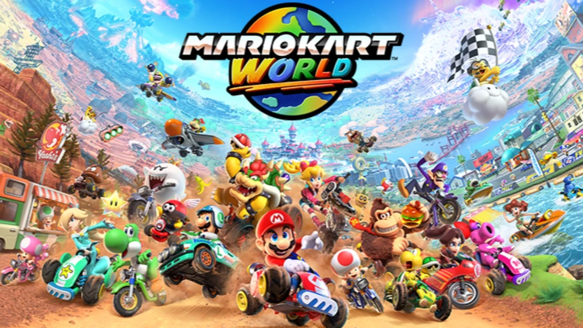 Nintendo объяснила отсутствие кроссоверов в Mario Kart World Nintendo объяснила отсутствие кроссоверов в Mario Kart World