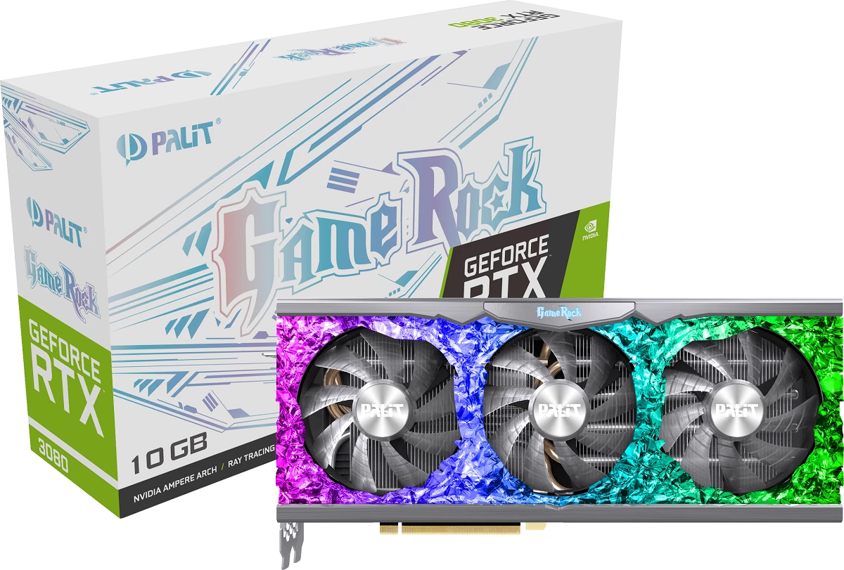 Представлены RTX 3090, 3080 и 3070 в исполнении Palit