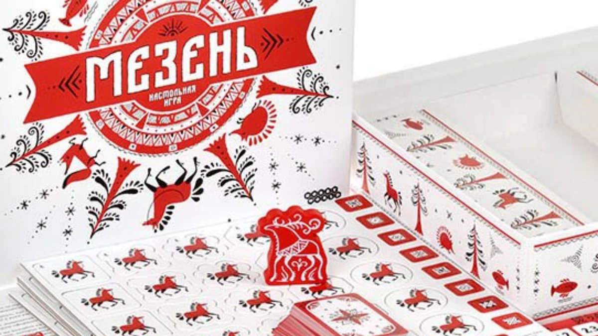 Отечественная настольная игра Мезень уже в продаже в магазине Hobby Games Отечественная настольная игра Мезень уже в продаже в магазине Hobby Games