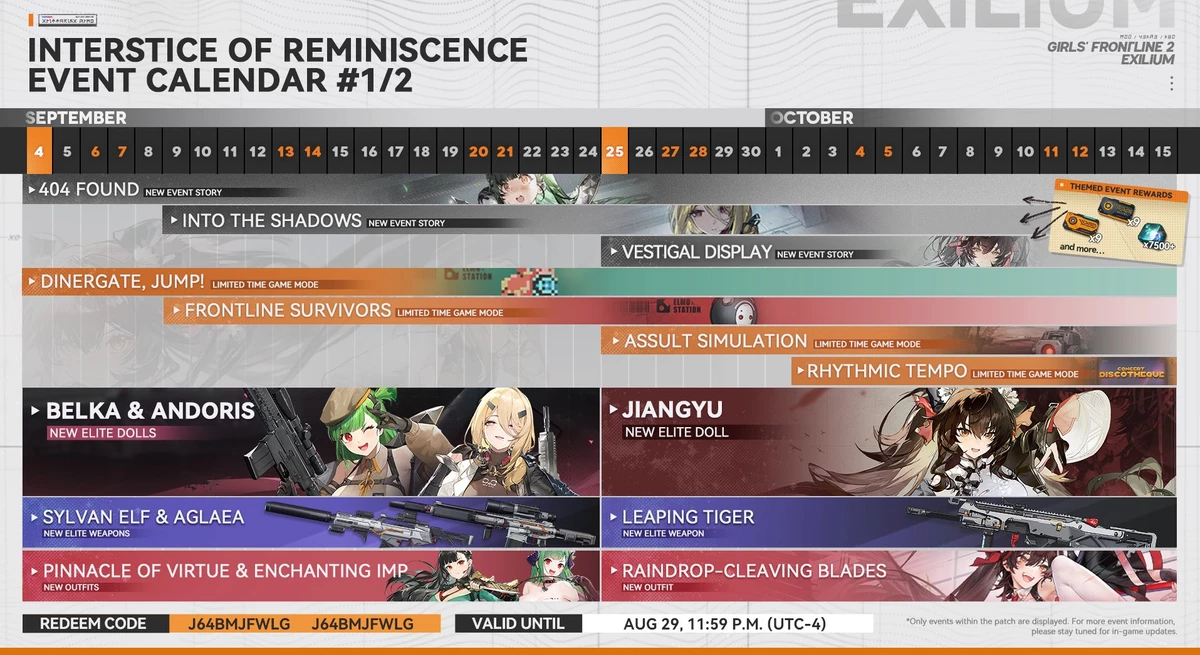 Сразу три новые куклы на подходе для Girls' Frontline 2: Exilium Сразу три новые куклы на подходе для Girls' Frontline 2: Exilium