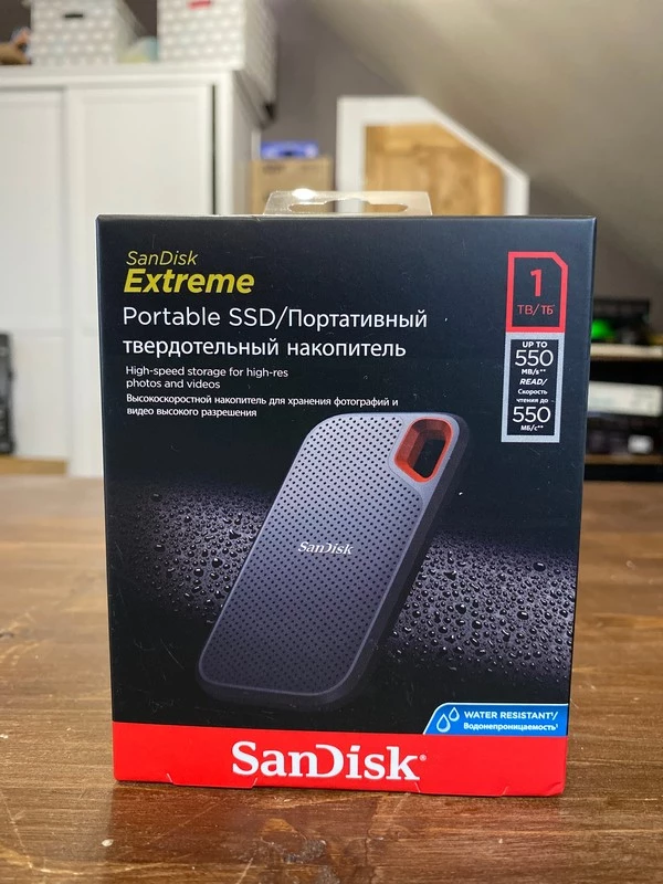 Обзор SanDisk Extreme Portable SSD 1Tb