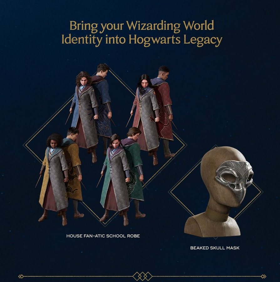 Узнай свой факультет Хогвартса и получи бонусы в Hogwarts Legacy 