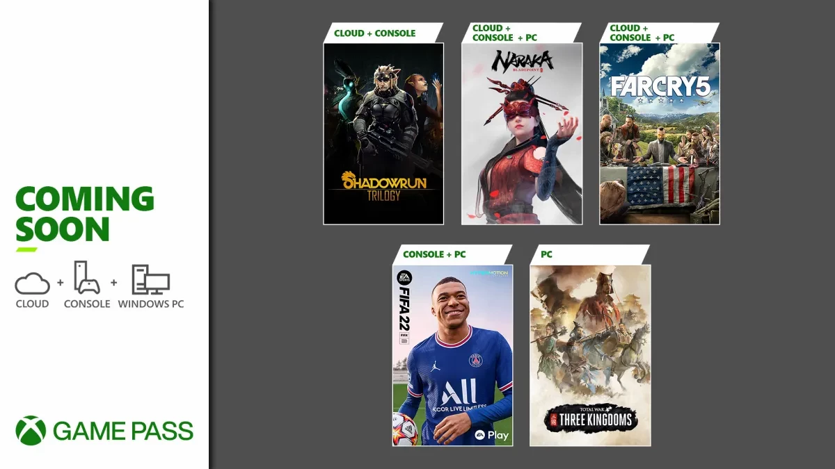 Far Cry 5, FIFA 22 и Naraka: Bladepoint появятся в Xbox Game Pass в июне-июле Far Cry 5, FIFA 22 и Naraka: Bladepoint появятся в Xbox Game Pass в июне-июле
