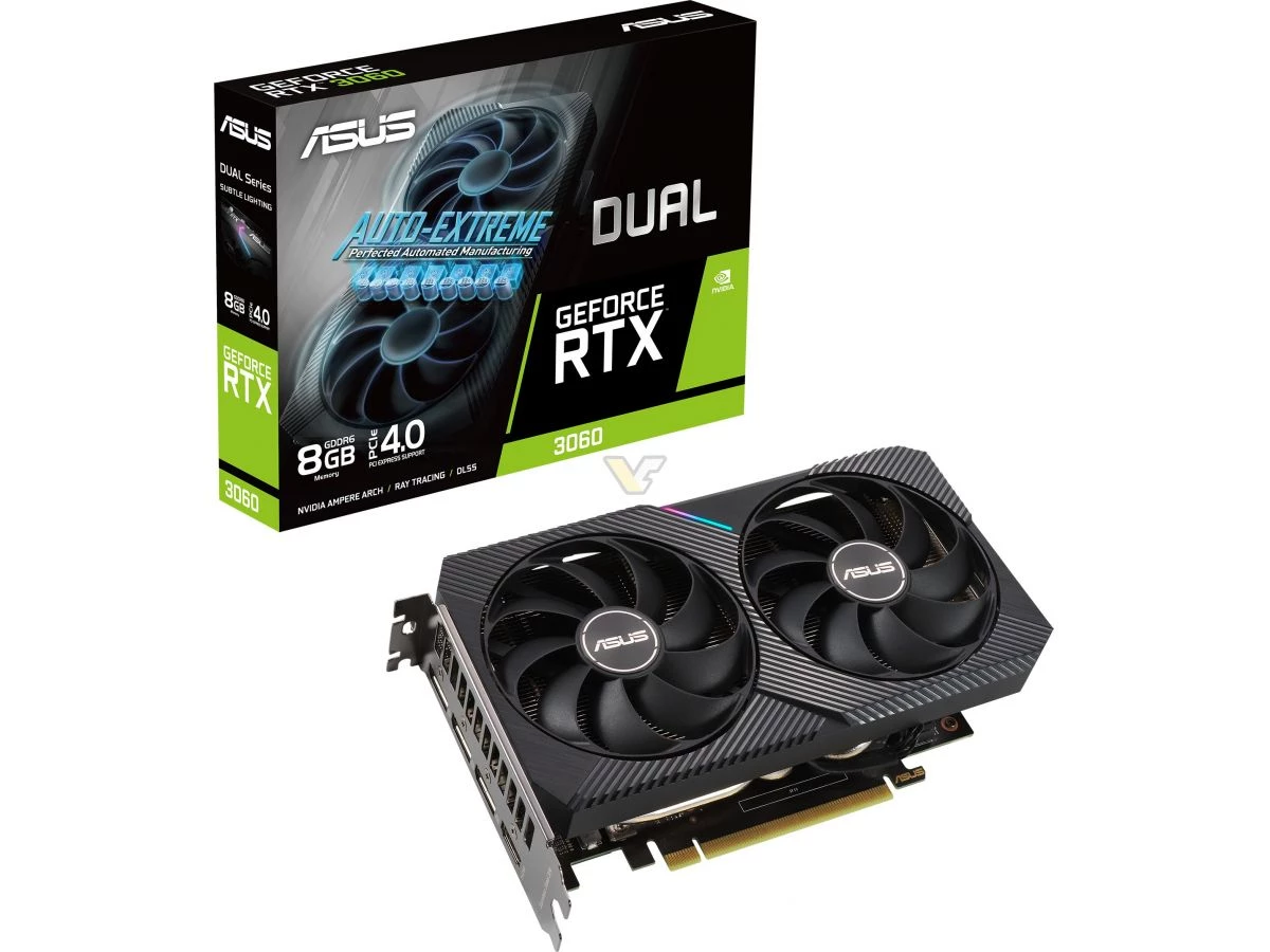 Анонсированы первые NVIDIA RTX 3060 8 Гб Анонсированы первые NVIDIA RTX 3060 8 Гб