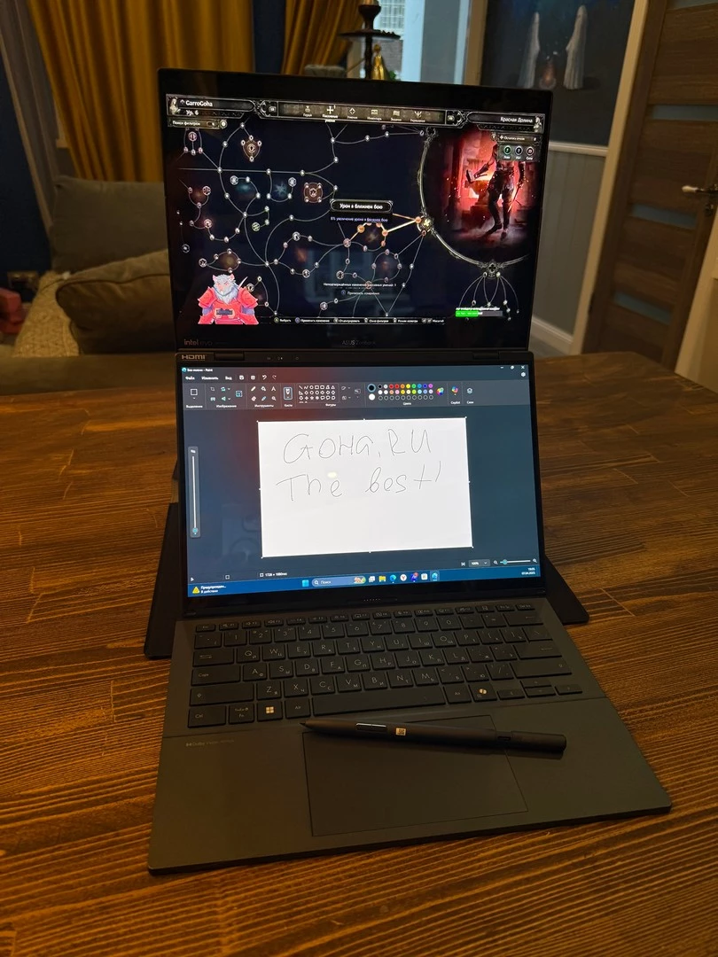 Обзор ASUS Zenbook Duo (UX8406C) — что может быть лучше OLED-экрана? Правильно, два OLED-экрана Обзор ASUS Zenbook Duo (UX8406C) — что может быть лучше OLED-экрана? Правильно, два OLED-экрана