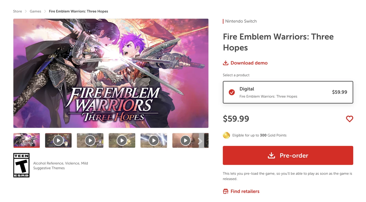 Fire Emblem Warriors: Three Hopes получит демоверсию