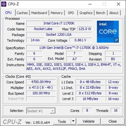 Обзор процессора Intel Core i7-11700K, тестирование в играх, сравнение с 10700K ч.1