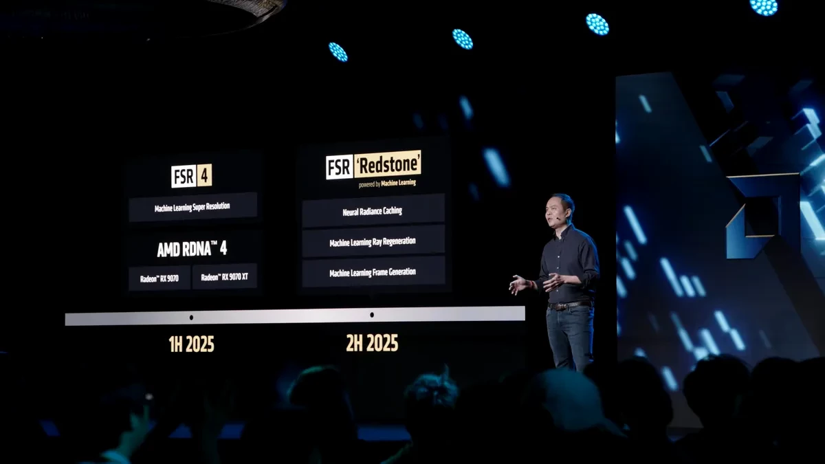 AMD показала эксклюзив для RX 9000 — FSR 4 AMD показала эксклюзив для RX 9000 — FSR 4