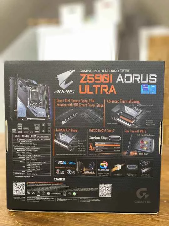 Обзор материнской платы Z590I AORUS ULTRA — от энтузиастов для энтузиастов