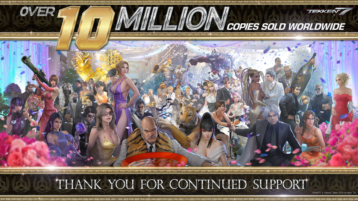 Продажи Tekken 7 превысили 10 миллионов копий