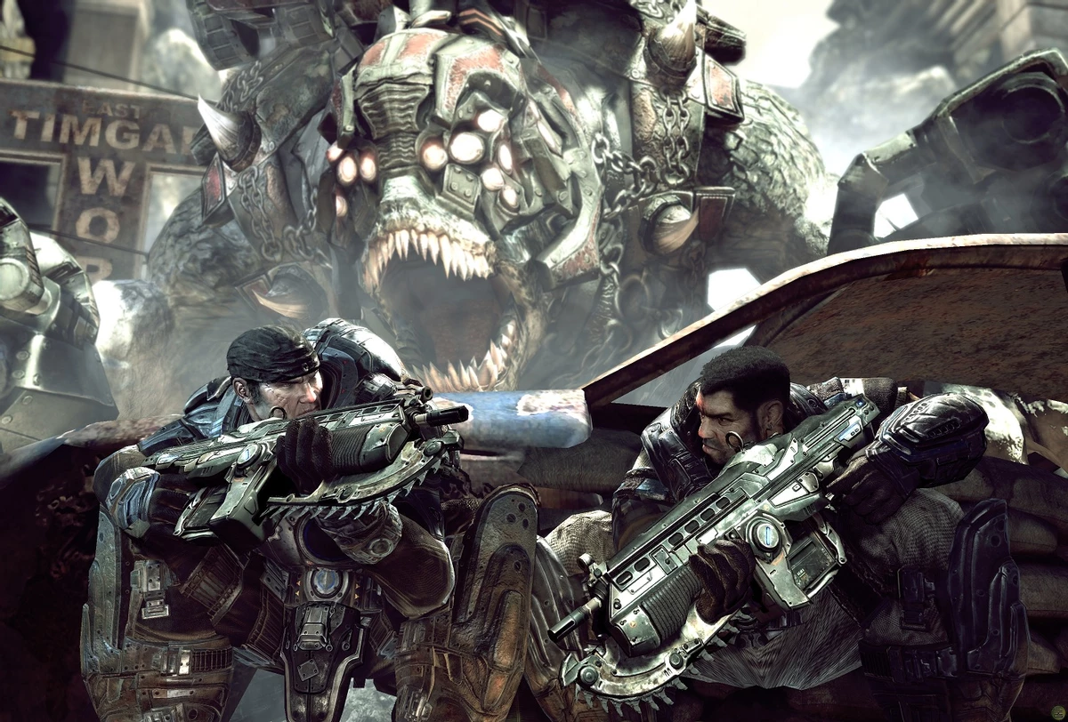 Все скриншоты Gears of War.