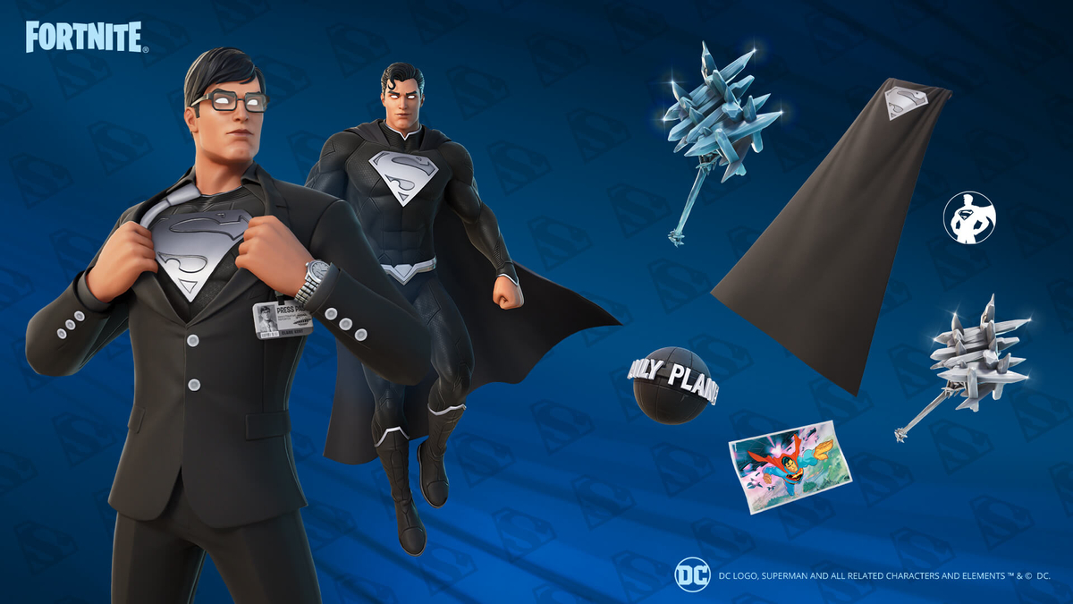 Fortnite - Объективатор и экипировка Супермена уже в игре