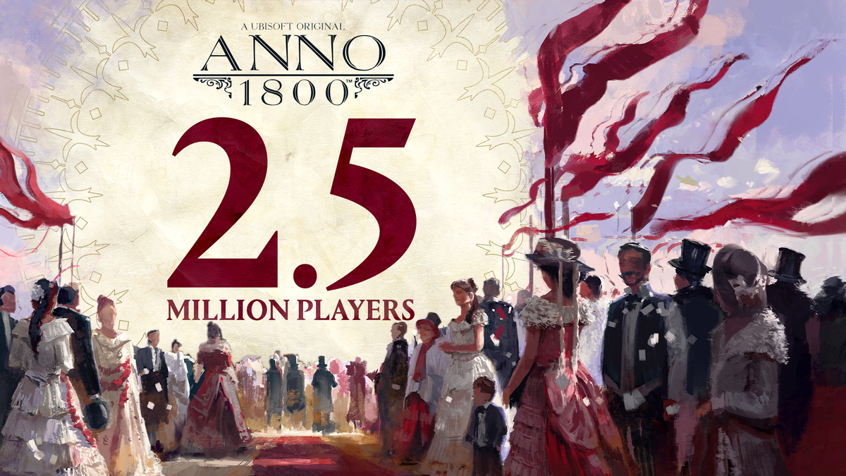 В стратегию Anno 1800 сыграло более 2,5 млн игроков