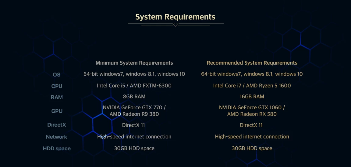 Hunter's Arena: Legends - Системные требования