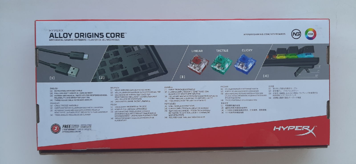 Обзор игровой механической клавиатуры HyperX Alloy Origins Core — еще один крутой девайс от HyperX