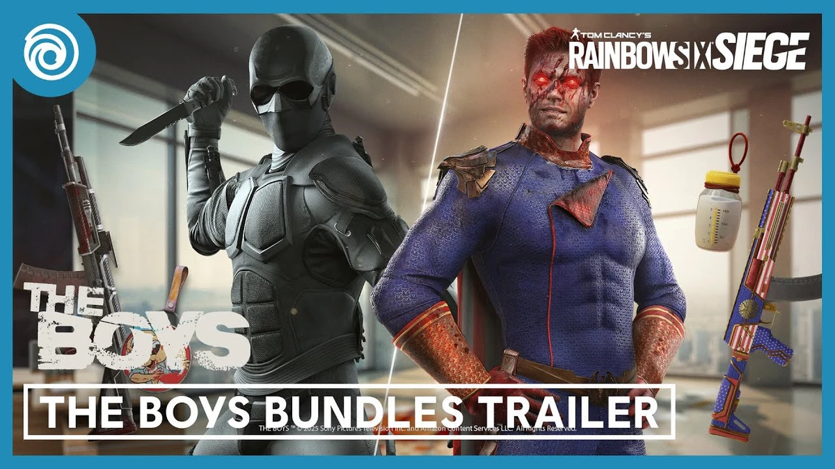 Пацаны пришли в гости к Rainbow Six Siege — в игре появятся скины Хоумлендера и Черного Нура