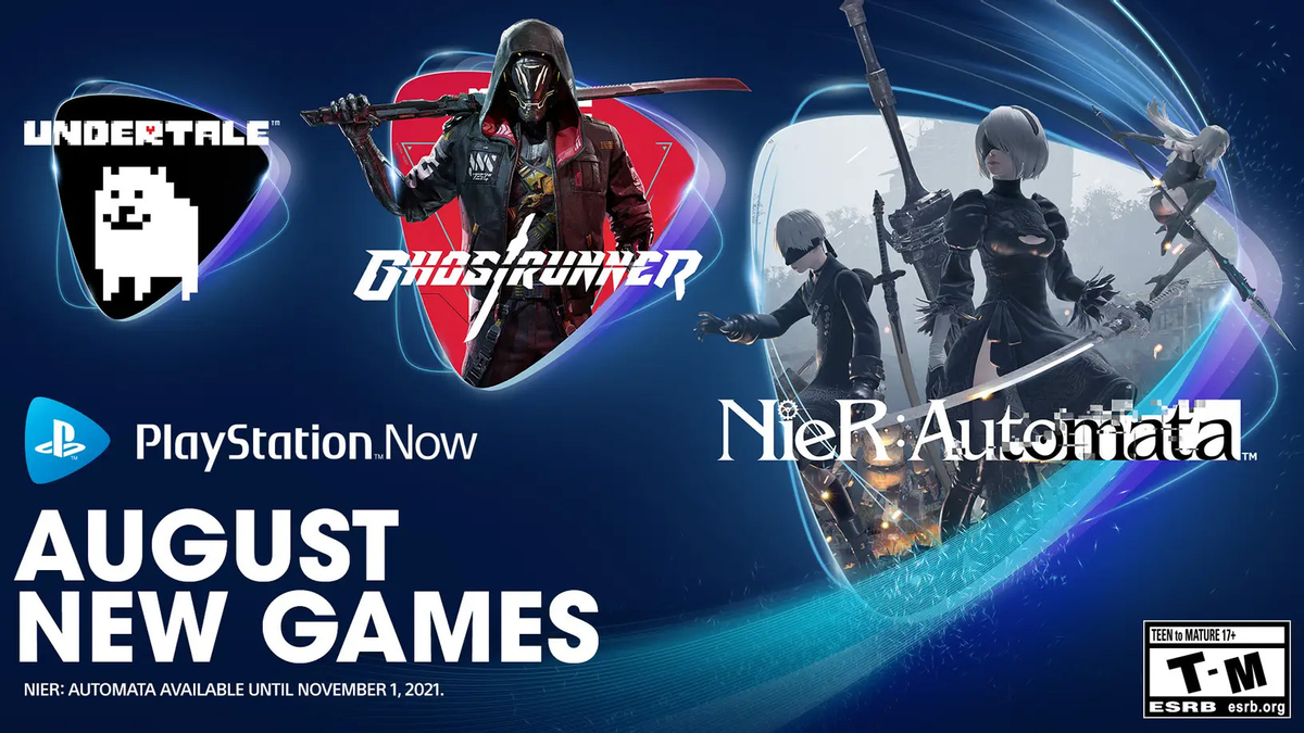 Подписчикам PlayStation Now стали доступны NieR: Automata, Ghostrunner и Undertale