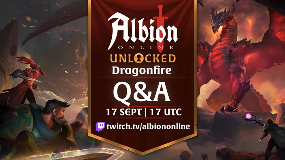 Albion Online developers will talk about Dragon's Fire and answer player questions Albion Online developers will talk about Dragon's Fire and answer player questions