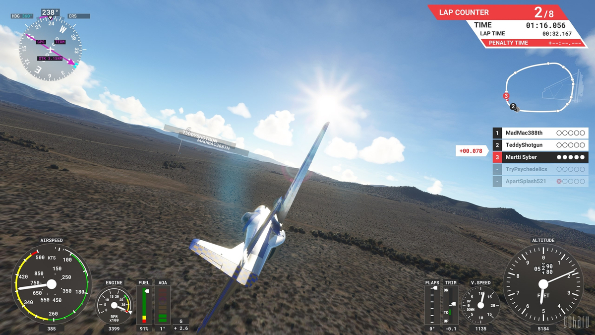 Microsoft Flight Simulator - Обзор дополнения Reno Air Races