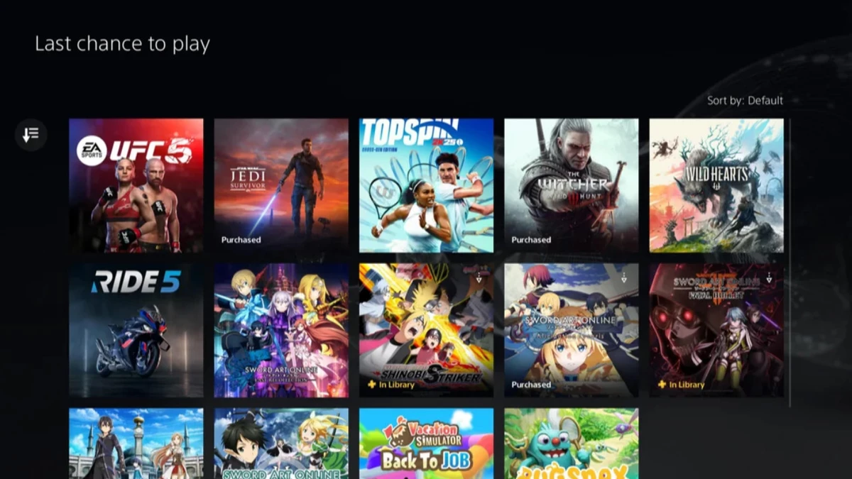 Уже 19 августа из PlayStation Plus уберут «Ведьмака 3», Star Wars Jedi: Survivor и игры по Sword Art Online Уже 19 августа из PlayStation Plus уберут «Ведьмака 3», Star Wars Jedi: Survivor и игры по Sword Art Online