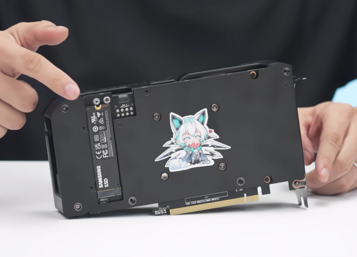 Вашей видеокарте не хватает SSD — новый интересный концепт от ASUS Вашей видеокарте не хватает SSD — новый интересный концепт от ASUS