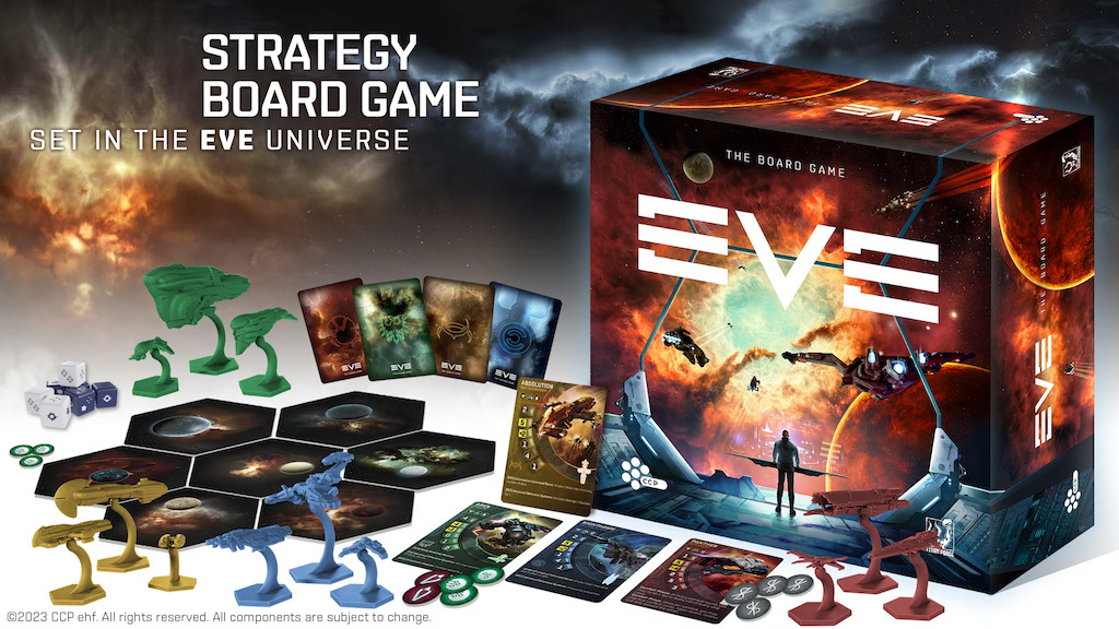 По EVE Online разрабатывается настольная игра EVE Online: The Board Game