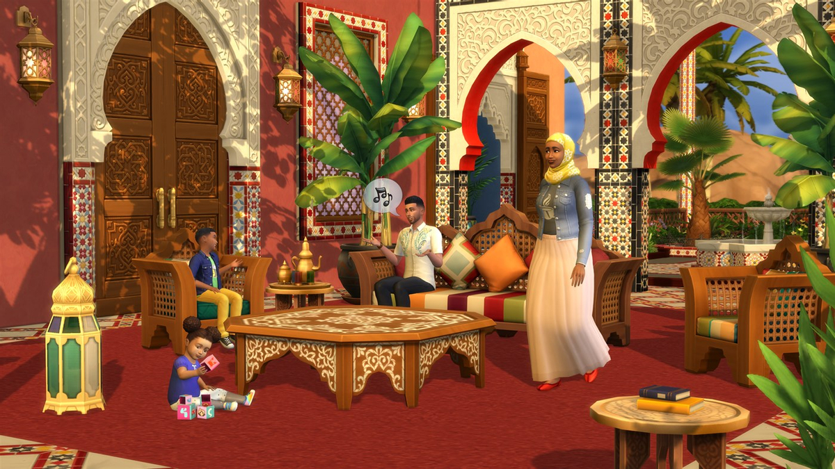 The Sims 4 - Майский комплект привнесет марокканские риады