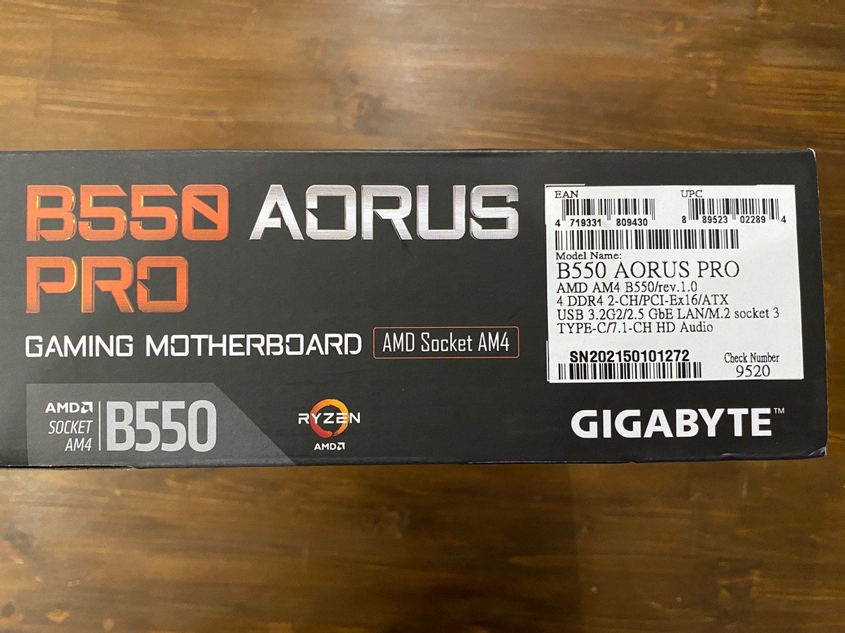 Материнская плата GIGABYTE B550 AORUS PRO — новое поколение матплат для нового поколения процессоров