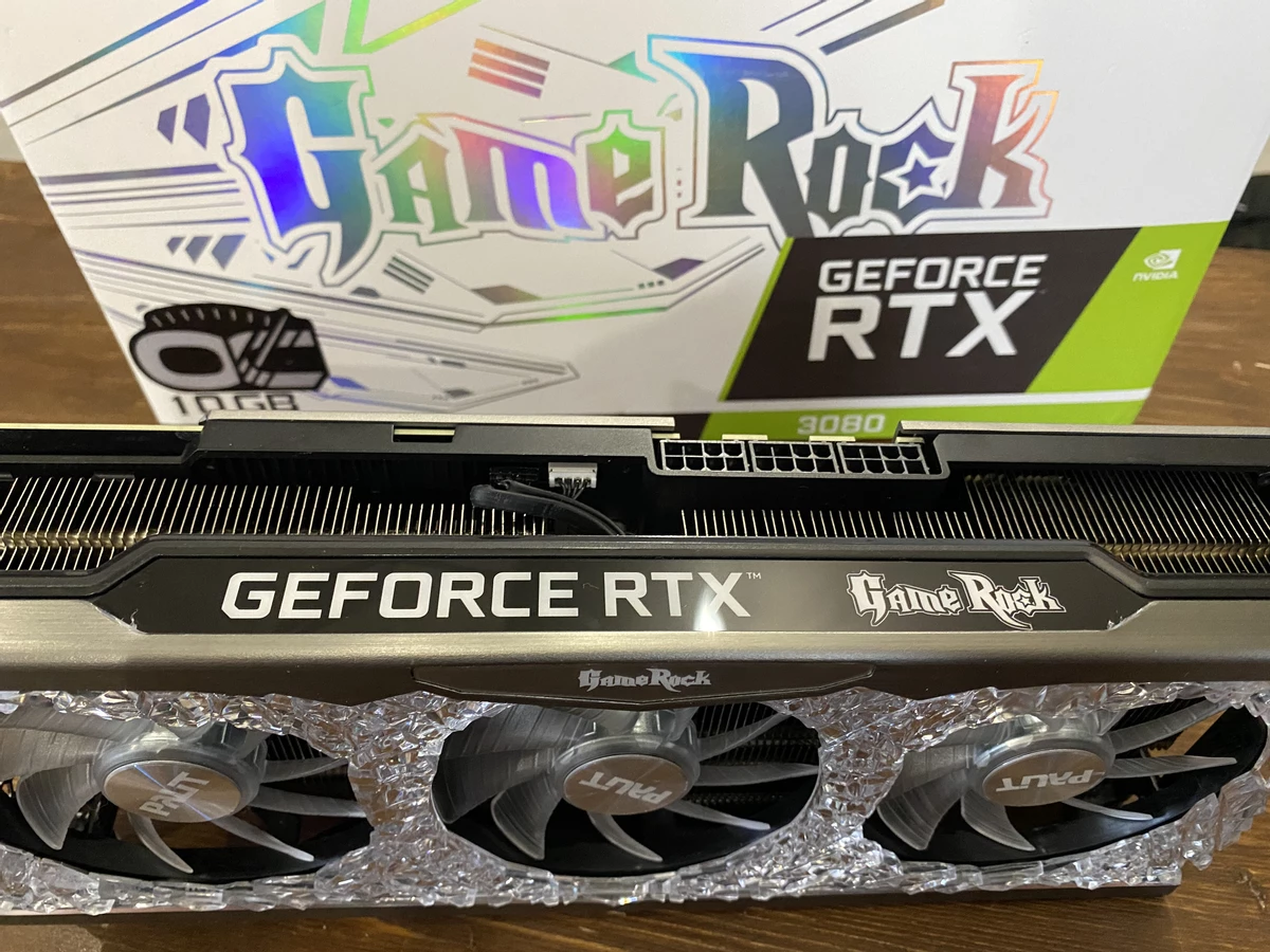 Обзор видеокарты Palit GeForce RTX 3080 GameRock OC 