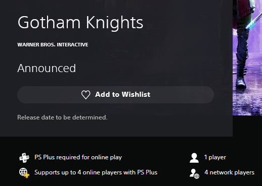 Кооперативный режим Gotham Knights может быть расширен до 4 игроков 