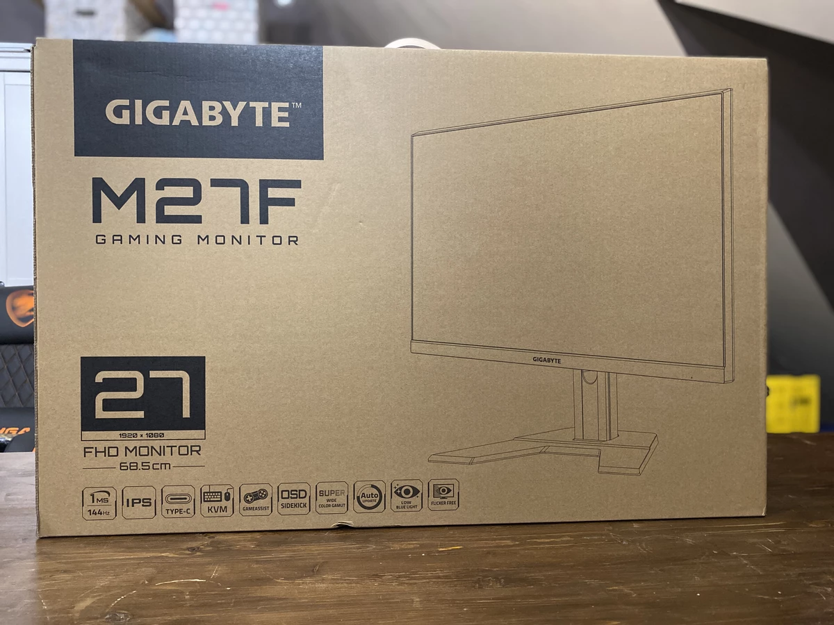 Обзор игрового монитора GIGABYTE M27F — первый в мире с KVM