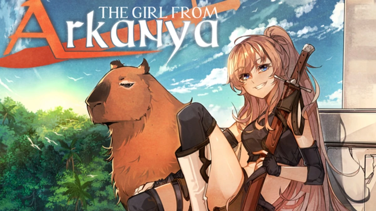 Девушка с капибарой в The Girl From Arkanya, всеми забытом проекте из 2020 года Девушка с капибарой в The Girl From Arkanya, всеми забытом проекте из 2020 года