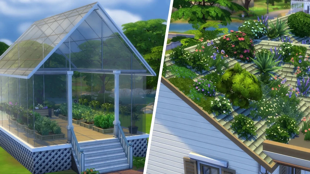 В ожидании фей и болезней The Sims 4 добавляет возможность строить теплицы со стеклянными стенами и крышей В ожидании фей и болезней The Sims 4 добавляет возможность строить теплицы со стеклянными стенами и крышей