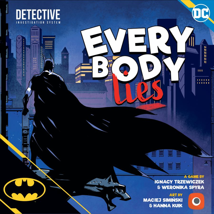 Примерьте на себя роль детектива Готэм-сити в новой настольной игре Batman: Everybody Lies