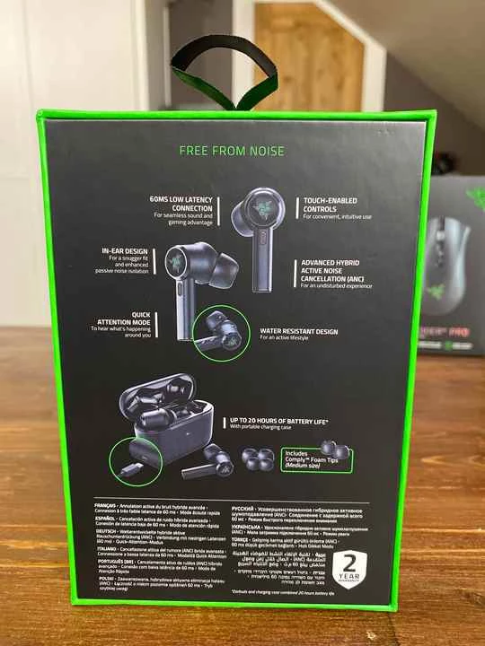 Обзор Razer Hammerhead True Wireless Pro