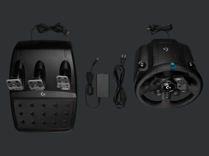 Компания Logitech представила новый руль и педали Logitech G923