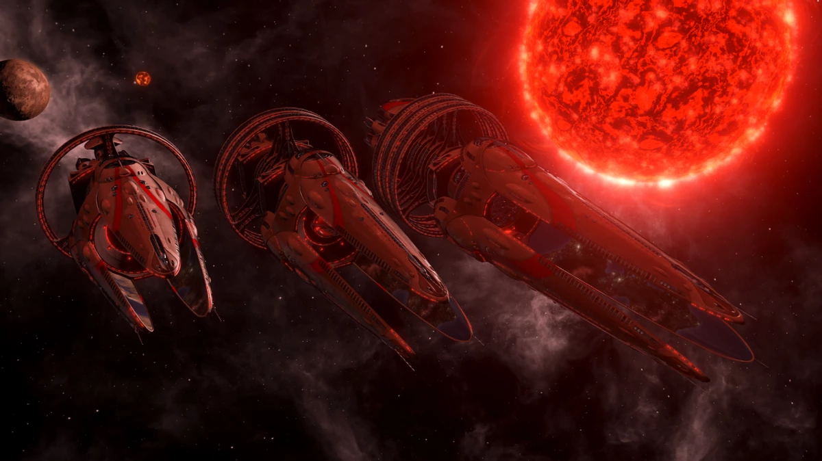 Жизнь в вечном движении: дополнение Nomads превращает Stellaris в симулятор космических кочевников Жизнь в вечном движении: дополнение Nomads превращает Stellaris в симулятор космических кочевников