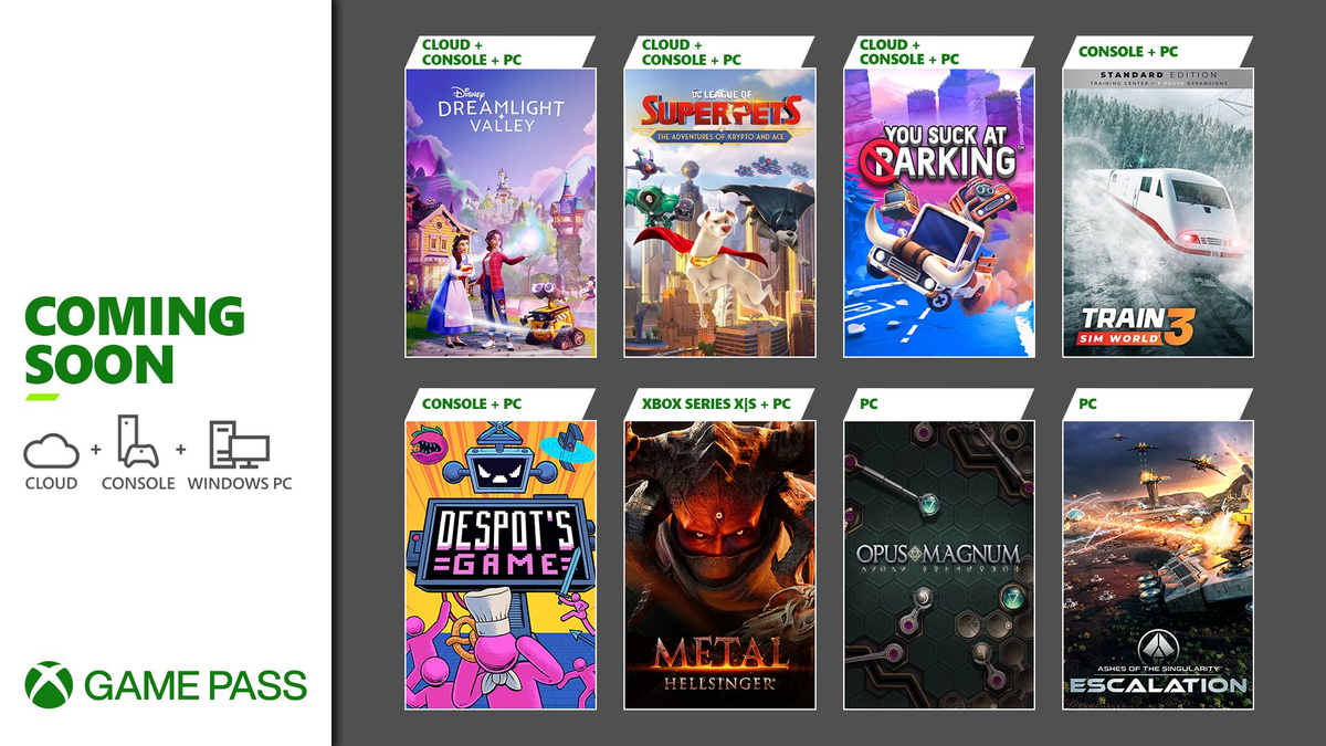 Metal: Hellsinger, Disney Dreamlight Valley и еще 6 игр появятся в Xbox Game Pass в сентябре