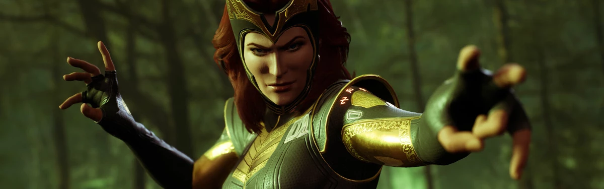 Игровой процесс Marvel's Midnight Suns за Алую Ведьму Игровой процесс Marvel's Midnight Suns за Алую Ведьму