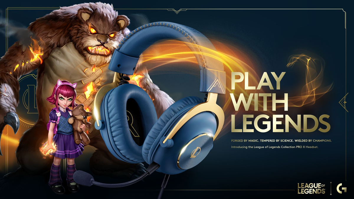 Logitech G и Riot Games представили игровые девайсы для фанатов League of Legends
