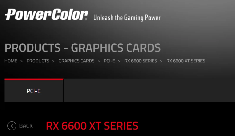 PowerColor готовится к релизу AMD Radeon RX 6600 XT и RX 6600