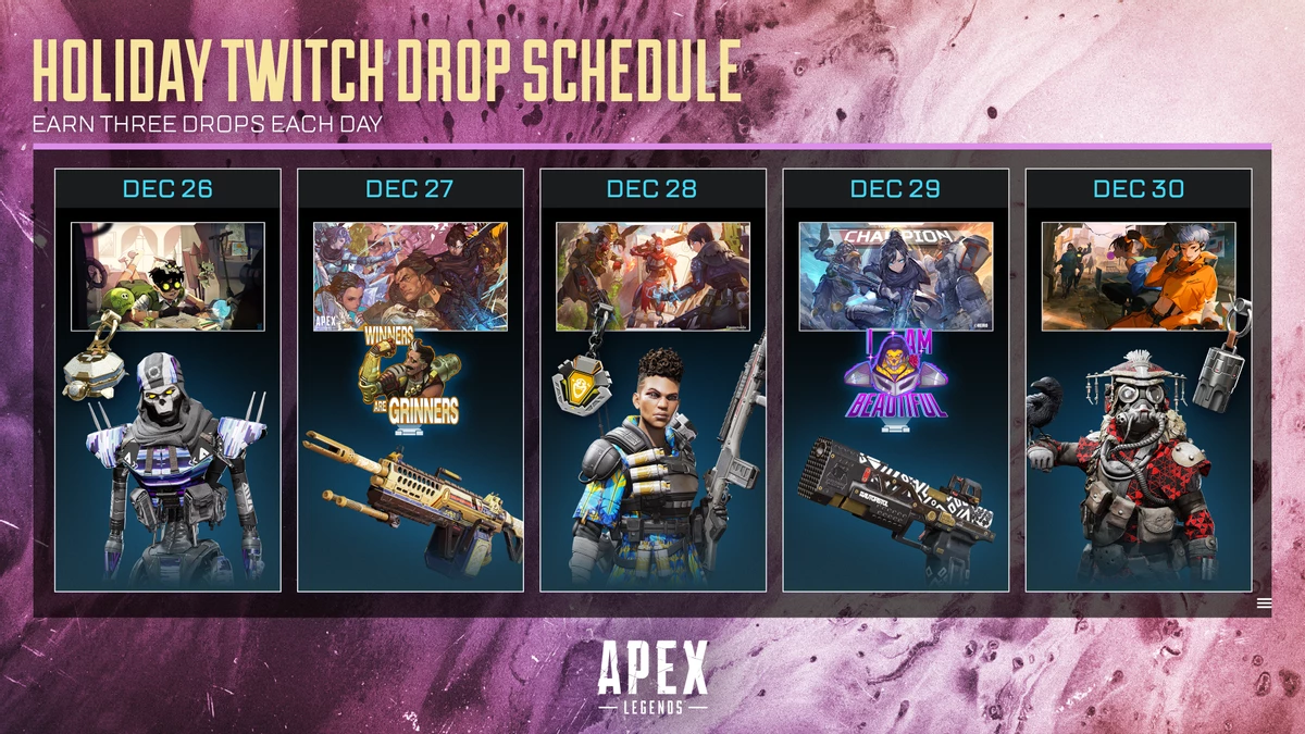 Apex Legends раздает Twitch-дропсы Apex Legends раздает Twitch-дропсы