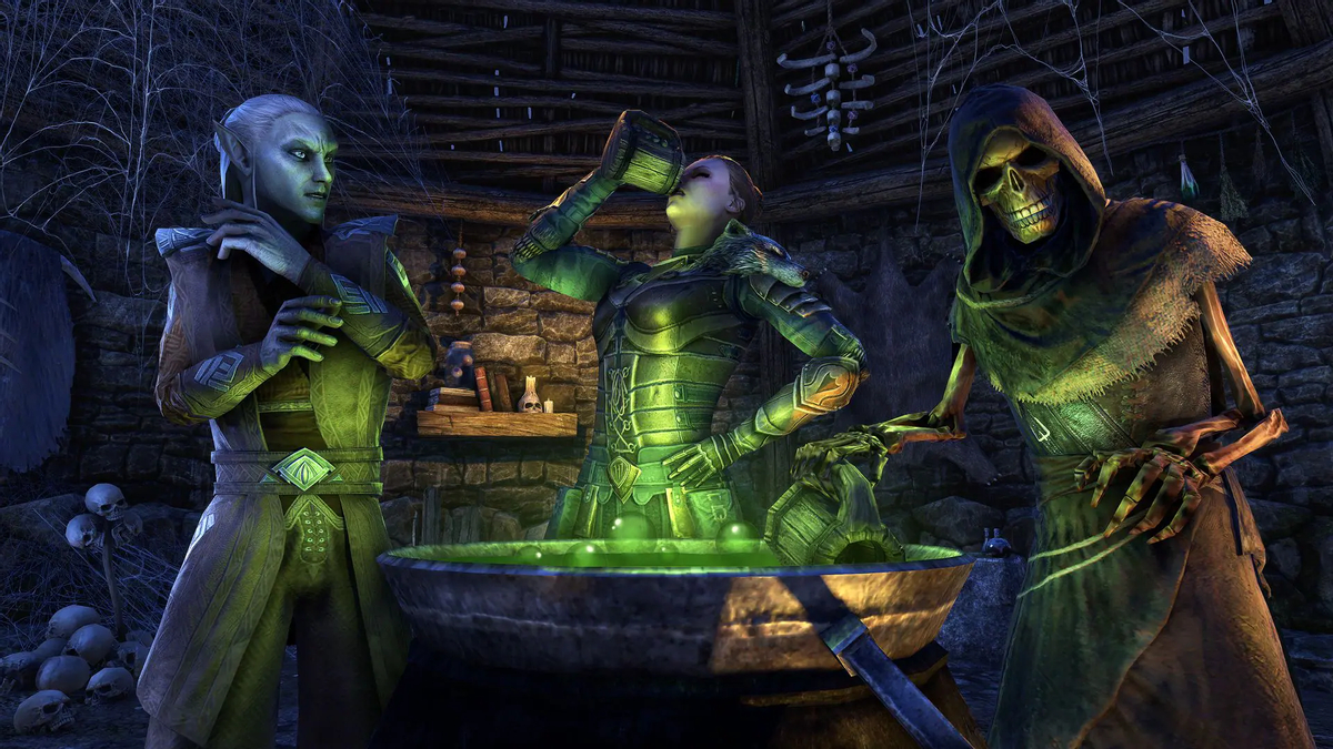 В MMORPG The Elder Scrolls Online стартовал хэллоуинский ивент «The Witches Festival»