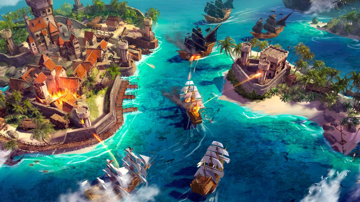 Состоялся анонс пиратской стратегии Corsairs - Battle of the Caribbean Состоялся анонс пиратской стратегии Corsairs - Battle of the Caribbean
